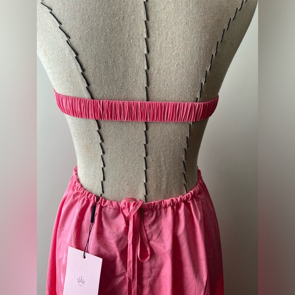 Hello Molly “Should We Go” Pink Maxi dress size Small sz 4 - Picture 12 of 15